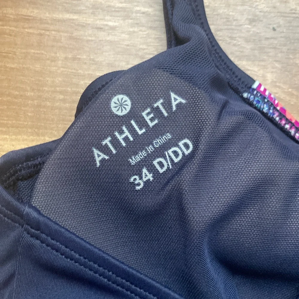 Athleta Fiji Blousy Tankini Top